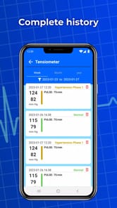 Blood Pressure App: Bp Monitor APK screenshot 1