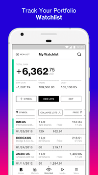 Bloomberg: Market & Financial News APK screenshot 1