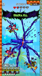 Speedy Blue Symbiote APK screenshot 1