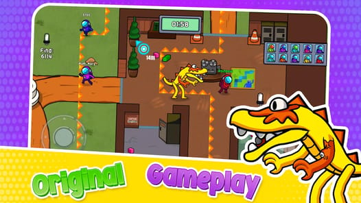 Survivor In Rainbow Monster APK screenshot 1