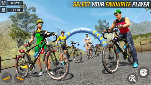 Offroad Cycle: BMX Racing Game APK screenshot 1
