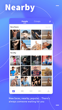 Blued - Gay Video Chat & Live Stream APK screenshot 1