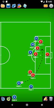 Coach Tactic Board: Soccer APK screenshot 1