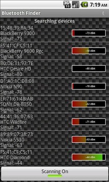 Bluetooth Finder APK screenshot 1