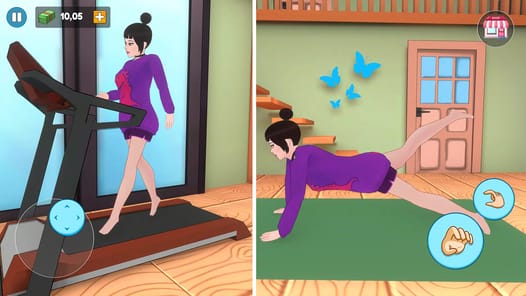 Anime Mother Sim 3d APK screenshot 1