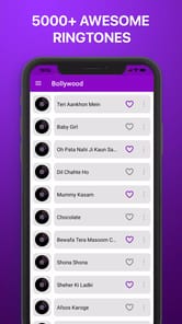 Bollywood Ringtones APK screenshot 1