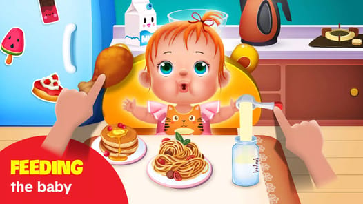Baby care game for kids APK screenshot 1