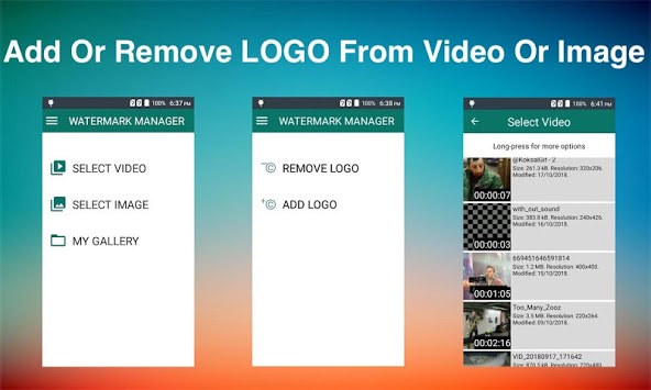 Remove & Add Watermark APK screenshot 1