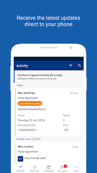 Pulse for Booking.com Partners APK screenshot 1