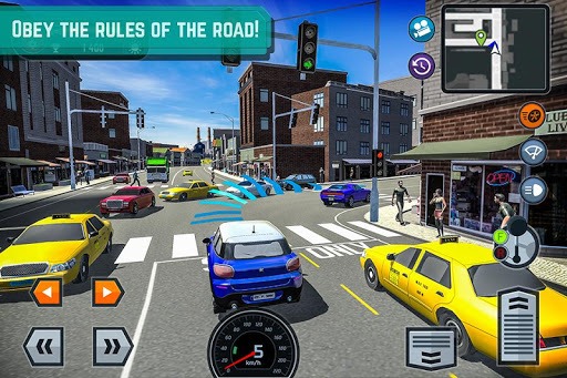 Car Driving School Simulator APK screenshot 1