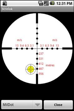 Strelok. Ballistic calculator APK screenshot 1