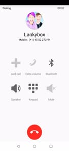 Lankybox Fake Video Call - Lan APK screenshot 1