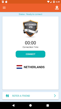 Bot Changer VPN - Free VPN Proxy & Wi-Fi Security APK screenshot 1
