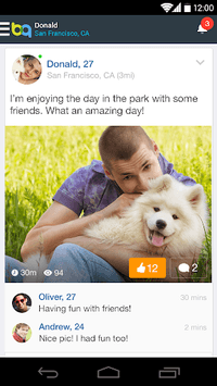 BoyAhoy - Gay Chat & Friend APK screenshot 1