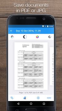 iScanner: Free Portable PDF Scanner App APK screenshot 1