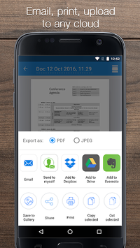 iScanner: Free Portable PDF Scanner App APK screenshot 1