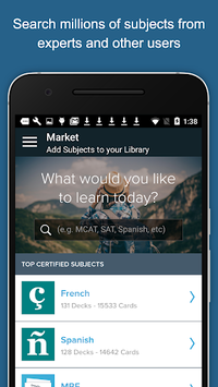 Brainscape Flashcards APK screenshot 1