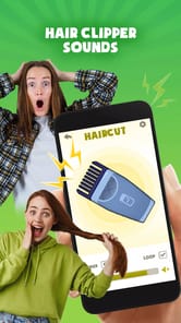 Prank Simulator: haircut, horn APK screenshot 1
