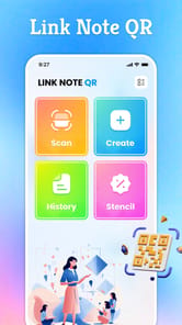 Link Note QR APK screenshot 1