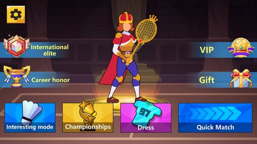 Badminton Hero-Championship APK screenshot 1