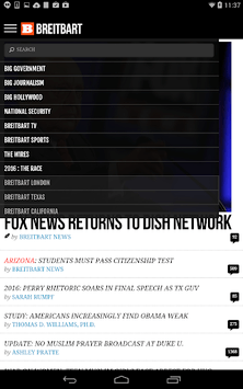 Breitbart APK screenshot 1