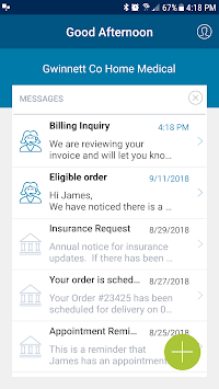Patient Hub by Brightree APK screenshot 1