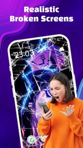Broken Screen 4K Funny Pranks APK screenshot 1