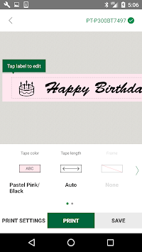 Brother P-touch Design&Print APK screenshot 1 Brother P-touch Design&Print APK screenshot 1