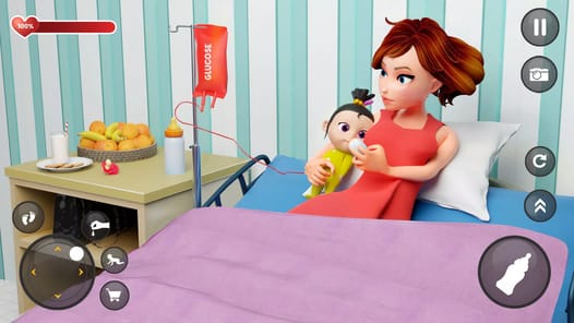 Single Mom Virtual Mother Sim APK screenshot 1