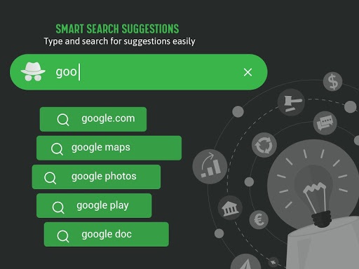 Incognito Browser APK screenshot 1
