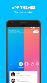 hike messenger: Stickers, Hidden Chat, Timeline APK screenshot 1 hike messenger: Stickers, Hidden Chat, Timeline APK screenshot 1