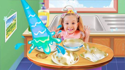 Diana Cleanup Game APK screenshot 1
