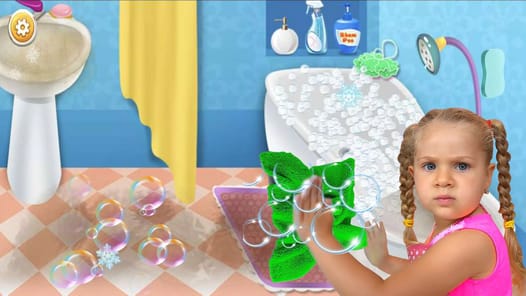 Diana Cleanup Game APK screenshot 1