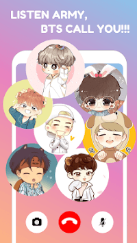 BTS Video Call - Call With BTS Idol APK screenshot 1 BTS Video Call - Call With BTS Idol APK screenshot 1