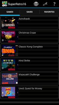 SuperRetro16 Lite (SNES Emulator) APK screenshot 1 SuperRetro16 Lite (SNES Emulator) APK screenshot 1