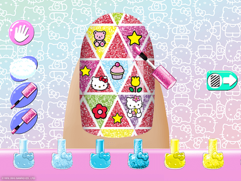 Hello Kitty Nail Salon APK screenshot 1 Hello Kitty Nail Salon APK screenshot 1