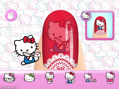 Hello Kitty Nail Salon APK screenshot 1 Hello Kitty Nail Salon APK screenshot 1