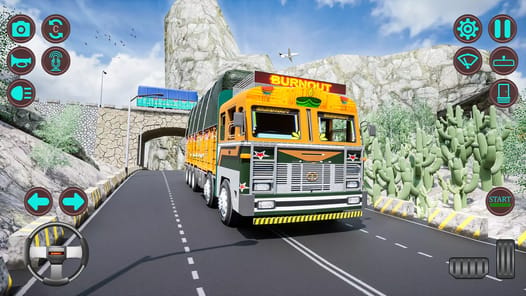 Indian Truck Offroad Cargo Sim APK screenshot 1