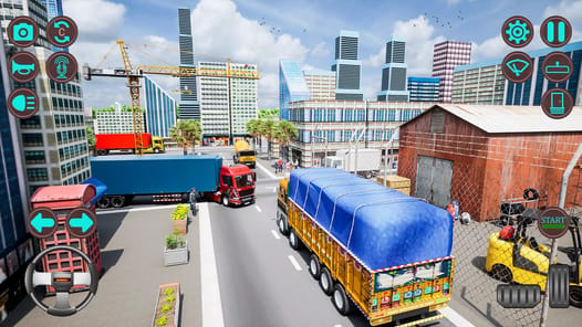 Indian Truck Offroad Cargo Sim APK screenshot 1