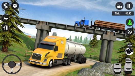 Oil Tanker Truck Drive Game 3D APK screenshot 1