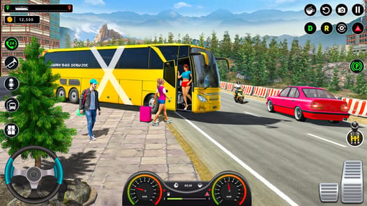 US Bus Driving Games APK screenshot 1 US Bus Driving Games APK screenshot 1
