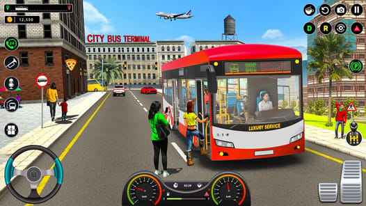 US Bus Driving Games APK screenshot 1 US Bus Driving Games APK screenshot 1