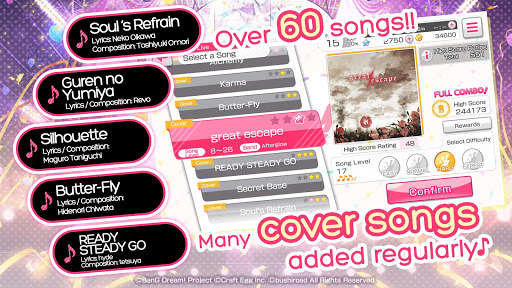 BanG Dream! Girls Band Party! APK screenshot 1