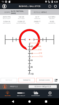 Bushnell Ballistics APK screenshot 1 Bushnell Ballistics APK screenshot 1