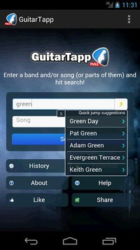 GuitarTapp - Tabs & Chords APK screenshot 1