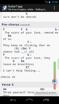 GuitarTapp - Tabs & Chords APK screenshot 1