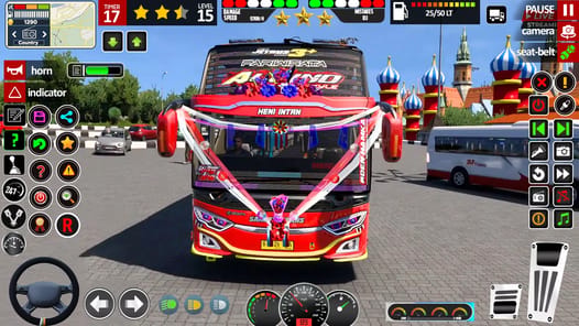 Bus Driving Euro Coach Bus APK screenshot 1