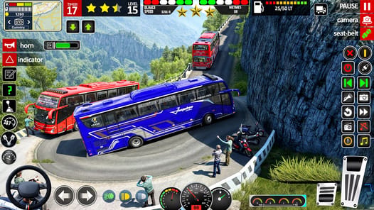Bus Driving Euro Coach Bus APK screenshot 1