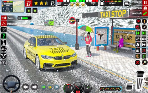 Car Driving Taxi Simulator APK screenshot 1