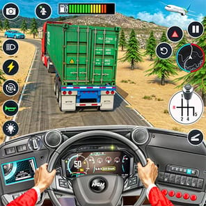 American Truck Cargo Games Sim APK screenshot 1